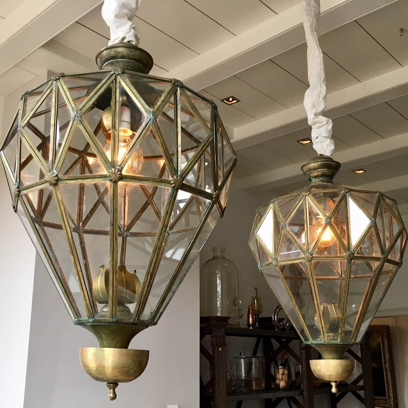 Large decorative lantern Piet Jonker