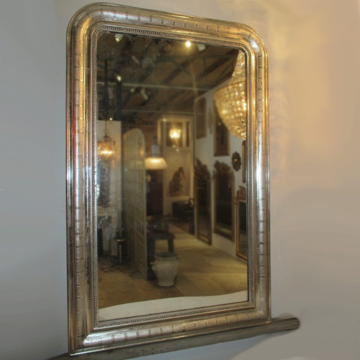 Antique Silvered Mirror Piet Jonker, Antique Mirror Silvering